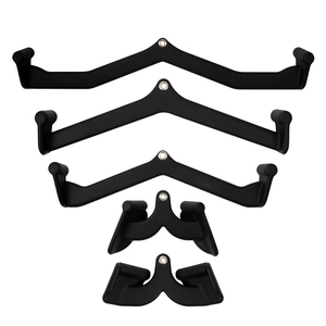 Sistema de polea de gimnasio multifunción, juego de accesorios de cable de gimnasio de 5 piezas para bíceps, tríceps, hombros, espalda - Product Image 1