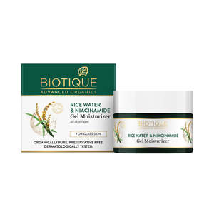 Crème hydratante Biotique à l'eau de riz et à la niacinamide pour une peau éclatante 50ml - Product Image 1