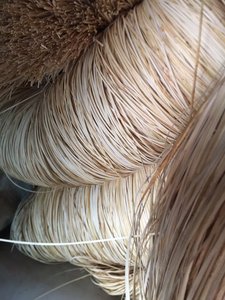 Natural Bleached Flat Rattan Core Round Edge Rattan Skin 2mm 2.5mm Softened Rattan <b>Ribbon</b> Cane Peel for Furniture Material 25kg - Product Image 5