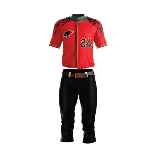 Custom Baseball Uniform Set Breathable Polyester Jersey With Team Logo Name Sublimation Print <b>Athletic</b> Sportswear For Men - Product Image 1