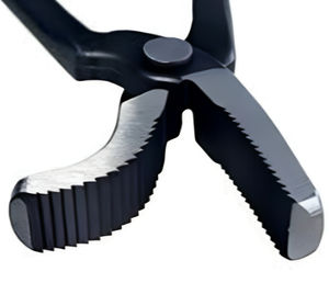 Hoof Clincher Clinching Tongs Curved Jaw Herradura Nail Clincher Fabricantes-Proveedores de Farrier Tools Veterinary - Product Image 4