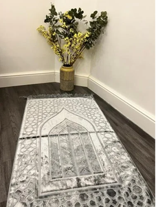 Wholesale Cotton Modern Washable Custom Logo Islamic <b>Prayer</b> <b>Mat</b> Thick Soft Non-Slip Home Use OEM Private Label - Product Image 1