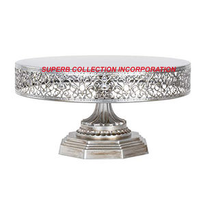 Metal Decorative Blue <b>Cake</b> <b>Stand</b> on Hot <b>Sale</b> - Product Image 3