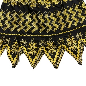 กระโปรงกีฬาของผู้หญิงอัดจีบเอวธรรมชาติผ้าลูกฟูกผ้าฝ้าย100% ผ้าลูกฟูกซักแห้งเร็วงานปักแบบลำลองปรับแต่งได้สำหรับ2025 - Product Image 4