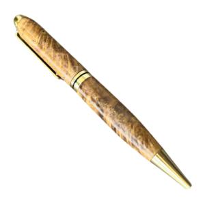 Stylo à bille élégant en bois stabilisé 0,7 mm, fait main, collection cadeau de luxe - Product Image 5