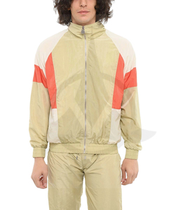 Custom Streetwear Nylon Tracksuit <b>Lightweight</b> Windbreaker <b>Jacket</b> Jogger Set Sportwear Nylon Tracksuit for <b>Men</b> - Product Image 1