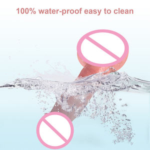 Xise hochwertige <span class=keywords><strong>Dildo</strong></span> Silikon braune Haut mit Saugnapf Prostata <span class=keywords><strong>Dildo</strong></span> Sexspielzeug für Frauen Penis Falange realistischen Penis - Product Image 3