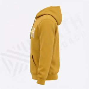 Sweat-shirts à capuche unisexes en coton premium 400 GSM, confortables, chauds, durables, vente en gros directe d'usine, décontractés - Product Image 3