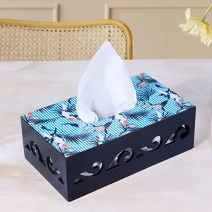 Excellente boîte à serviettes en bois et métal Design personnalisable Durable fait à la main pour la maison Restaurant mariages cuisine Table à manger luxe - Product Image 5