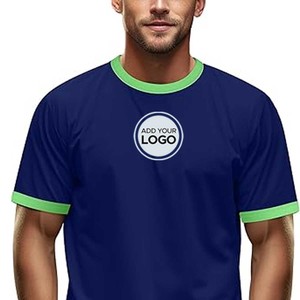 T-shirts Bella Canvas Ringer unisexes pour adultes, t-shirt en coton unisexe pour hommes et femmes, t-shirt classique - Product Image 2