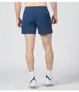 Pantalones cortos para correr para hombre, transpirables, de poliéster, Spandex, elásticos, deportivos, estilo básico, Color sólido, entrenamiento de secado rápido, envío DDP - Product Image 5