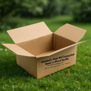 Automatic Single-Wall Corrugated Brown <b>Cardboard</b> Quality 1.20 B Fefco 0711 Dimensions 305x215x40-140mm Pack Size 20 - Product Image 3