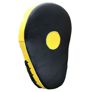 Durable Leather Boxing Focus Mitts Training Pads Lightweight Shock Absorbing Design for <b>Punch</b> Accuracy Reaction Speed Fitness - Product Image 3