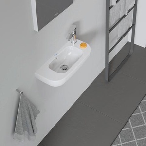 Lavabo Duravit D-CODE 500x220mm 1 Desagüe Derecho 1 Orificio para Grifo Acabado Blanco - Product Image 3