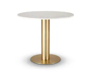 Standard Quality Marble top coffee table with brass base Coffee console Centre Table long lasting wholesale price