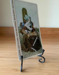 Support de carte moderne accessoire de bureau élégant idéal pour les cartes de visite, les étiquettes de lieu d'événement ou l'affichage de notes quotidiennes - Product Image 4