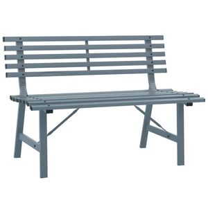 Grey Fancy Steel Outdoor <b>Bench</b> for Home Outdoor Furniture Sitting Chair General Place Patio Garden Park Made in India Wholesale - Product Image 3