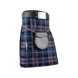 Orgullo de Escocia Unisex Acero inoxidable Hierro Tartán Kilt Alta calidad Scottish Highland Wear Uniforme informal de estilo único - Product Image 1