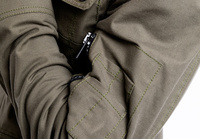 Veste de safari en toile de coton 100% de haute qualité pour hommes, durable, imperméable, coupe-vent, respirante, séchage rapide, chasse, quatre poches cargo