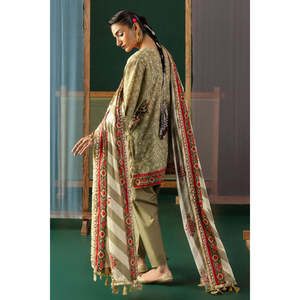 Conjunto de traje de 3 piezas estampado para mujer con dupatta CL-62247 - Product Image 3