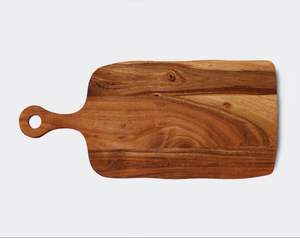 Tabla de cortar de madera de acacia rectangular sólida al por mayor de SMART, bloque de cortar de palisandro para cocina casera, fabricante transfronterizo - Product Image 5