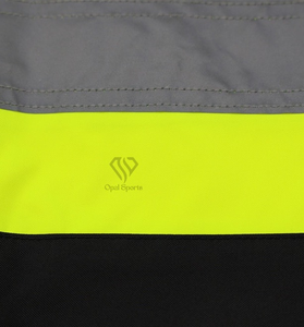 Pantalon de sécurité ANSI classe 2 pour hommes, pantalon cargo en nylon avec flash LED, logo personnalisable de haute qualité, vêtements de travail - Product Image 5