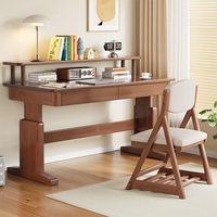 Bureau d'ordinateur simple et moderne pour le travail, robuste, pour la maison et le personnel de bureau, plateau en pierre frittée