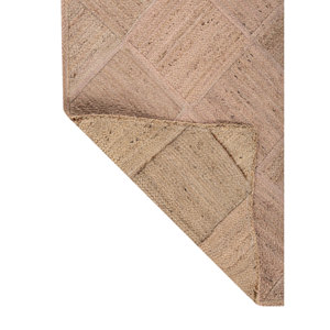 พรมลายเรขาคณิตจากเส้นใยป่านและปอกระเจาสีแดงและสีส้มแบบทอเรียบสำหรับใช้ในบ้าน-PDJT-765 - Product Image 5