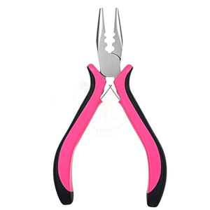 Stainless Steel <b>Micro</b> Ring Plier for Hair <b>Extension</b> Bead Application Removal & Salon Styling Work - Product Image 1