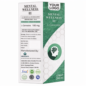 Jarabe para el Bienestar Mental Fortificado con L-Carnosina, Fabricante de Terceros - Product Image 2