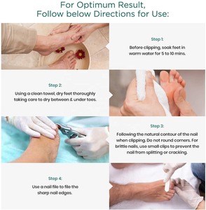 กรรไกรตัดเล็บหนังกำพร้าแบบมืออาชีพใบมีดโค้งคมสำหรับใช้กับนิ้ว - Product Image 6