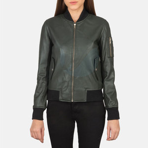 Veste de mode en cuir de mouton de haute qualité pour femmes, respirante et matelassée, nouveauté, vente en ligne - Product Image 3