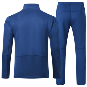 Survêtement Homme Polyester Tech Polaire Full Zip Hoodie Jogger Deux Pièces Ensemble de Jogging Confortable Léger - Product Image 4