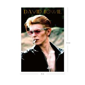 Modern Style David Bowie <b>Poster</b> Paper Cigarette Wall Art - Product Image 3