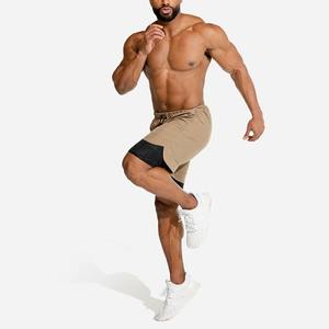 Pantalones Cortos Deportivos de Compresión para Hombre, Diseño Personalizado 2 en 1, Estampado, Poliéster, para Gimnasio, Entrenamiento, Deportes, Cargo - Product Image 1