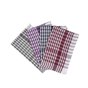 Serviettes de cuisine respectueuses de la Nature zéro déchet réutilisable 100% coton pur serviettes de taille de thé réutilisables provenant de l'inde serviette en lin de haute qualité - Product Image 1