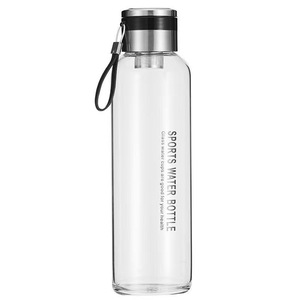 High Borosilicate Glass <b>Cup</b> <b>Large</b> Capacity Heat Resistant <b>Tea</b> Water Separation Portable Insulated <b>Cup</b> for Home & Outdoor - Product Image 5