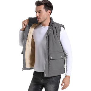 Calentador de cuerpo de diseñador, nuevo chaleco acolchado personalizado para hombre, chaleco informal ligero acolchado - Product Image 6