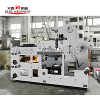 Machine d'impression flexographique pour étiquettes de blisters en feuille d'aluminium avec sécheur UV LED et traitement corona céramique