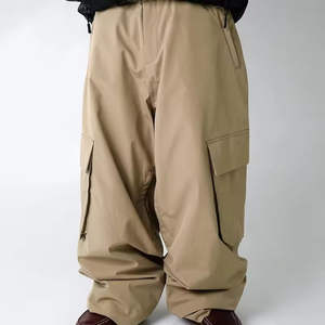 Pantalones Deportivos Holgados de Felpa 100% Algodón para Hombre, Cintura Media, Joggers con Logotipo Bordado, Cintura Elástica Informal, Bolsillos, Estilo Urbano - Product Image 1