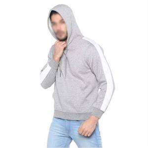 Sweat-shirts d'hiver décontractés pour hommes les plus vendus, tissu polaire épais à double panneau de qualité supérieure, technologie de teinture unie brodée, fermeture éclair - Product Image 2