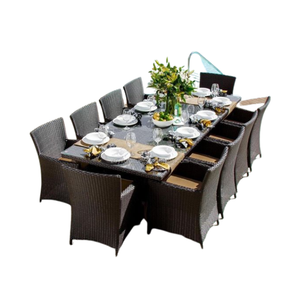 Juego de sillas de ratán de mimbre, juego de restaurante para restaurante, muebles de café y comedor, juego de comedor de alta calidad, muebles para el hogar - Product Image 1