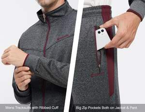 SUDADERO de algodón 100%, conjunto ligero con capucha, cierre de cordón, invierno, ecológico, lavado a la piedra, estampado de diamantes de imitación adornados - Product Image 4