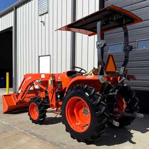 Tracteur agricole compact Kubota L2501 24,8 CV 4 roues motrices, moteur diesel D1703, tracteur utilitaire agricole - Product Image 6