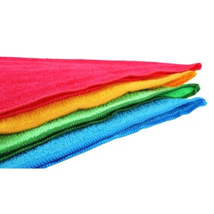 Toalla de Secado de Microfibra Ecológica de 30x30cm, Paño de Limpieza para Pisos de Automóviles con Logotipo Personalizado, Juego de 4 Piezas - Product Image 3