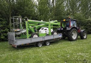 Nifty SD170 4X4 17.1m Autopropulsado con Transmisión Automática Diésel EWP Nuevo Combinando Remolque Autopropulsado Montado en Remolque en Venta - Product Image 5