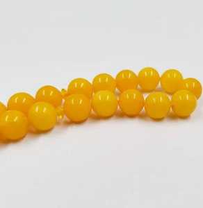 Tasbih Alami Gaya Religius Muslim, Butir Doa Kehribar, Terbuat Dari Resin ALLIANCE CRAFT AC-NAA160