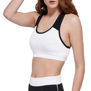 สปอร์ตบราออกกำลังกายเปิดไหล่ข้างเดียวสำหรับผู้หญิงเสื้อชั้นในเล่นกีฬาออกกำลังกายเล่นโยคะฟิตเนสยิมทำจากปากีสถานมาใหม่ - Product Image 1