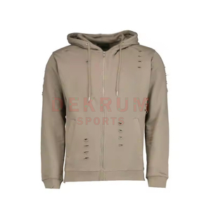 Nouvel Arrivage Survêtements Homme Effet Vieilli Respirants Écologiques 100% Coton Couleur Unie Faible MOQ Vente en Gros Grandes Tailles - Product Image 3