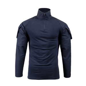 Uniforme de Entrenamiento de Seguridad de Camuflaje Azul Oscuro Unisex, Ligero para Verano, Novedad 2025 - Product Image 3